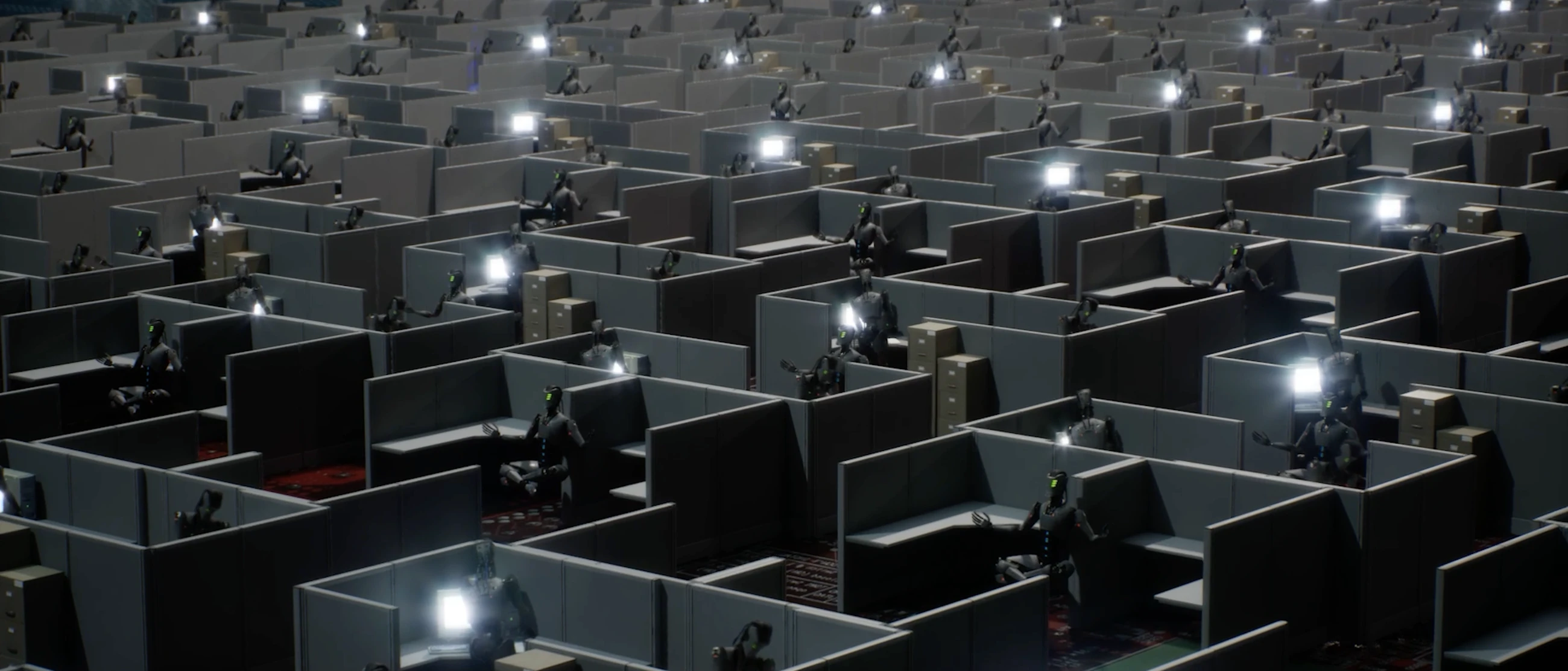 Control Club — machine labor scene